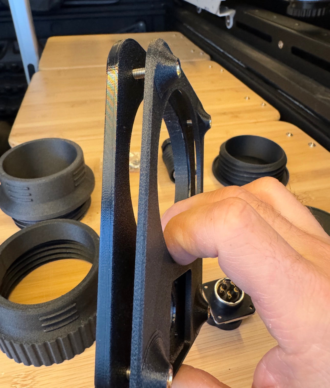 Diesel heater port